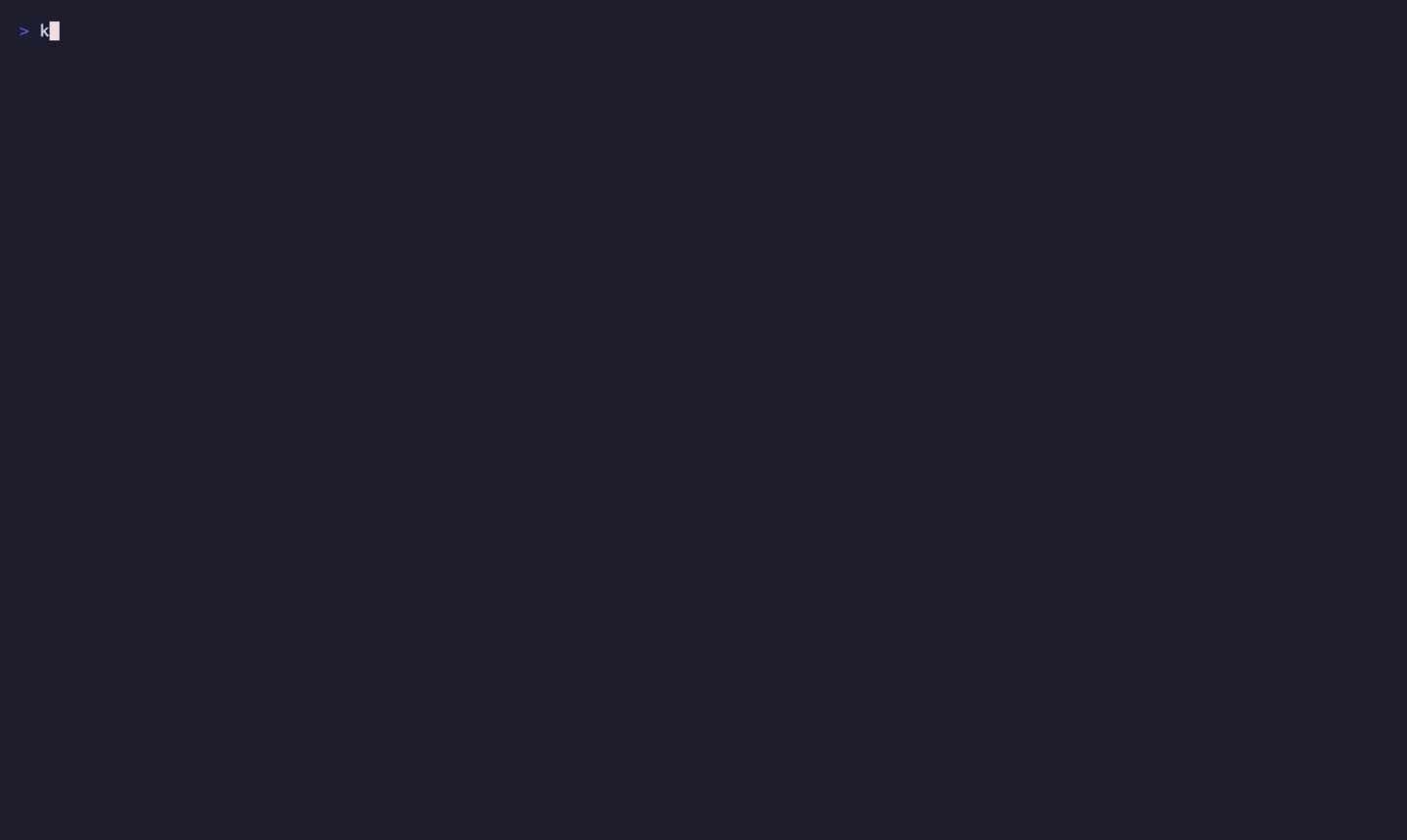 Terminal recording: kshrk captures a cluster, then kubectl queries the archive through the mock API server